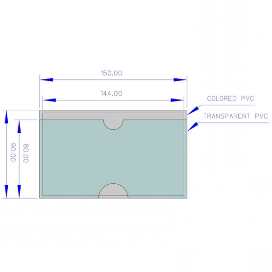 Kanban Cebi 90*150mm (K50) - 500 Adet