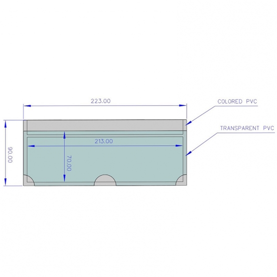 Kanban Cebi 90*223mm (K01) - 500 Adet