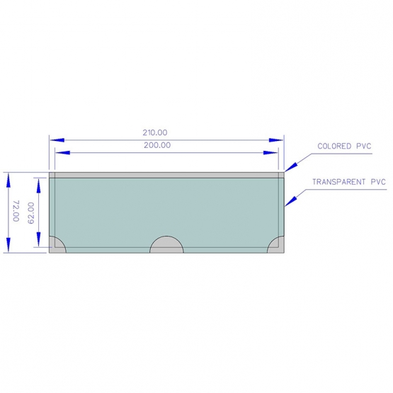 Kanban Cebi 72*210mm (K11) - 250 Adet