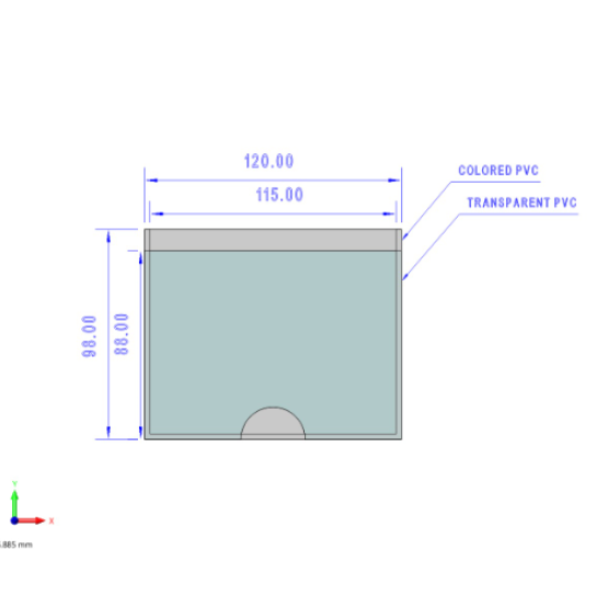 Kanban Cebi 98*120mm (K04) - 500 Adet